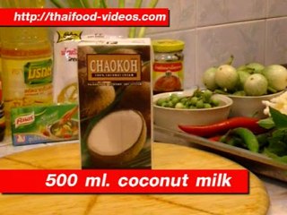 Thai food | green curry recipe (1)