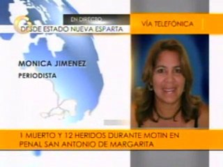 Enfrentamiento de reos Nueva Esparta
