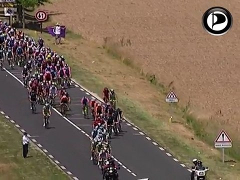 Un Pirate sur le Tour de France 2010 étape Epernay-Montargis