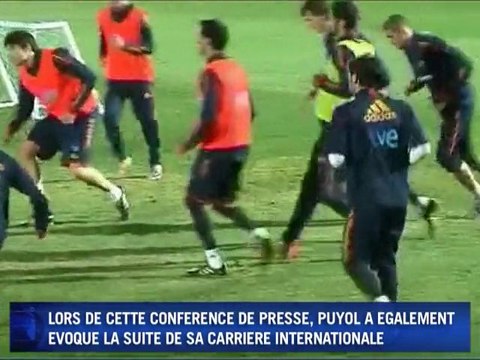 C. Puyol veut un but plus important lors de la finale
