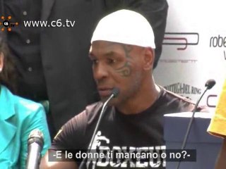 Mike Tyson a Milano: 'Ho avuto una rivelazione spirituale'