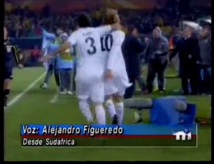 Uruguay Alemania- Forlán y Lugano