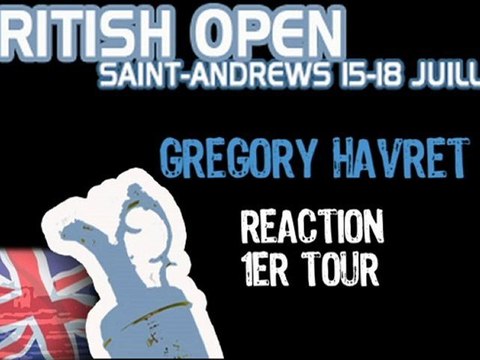 St Andrews 2010 : Réaction de Grégory Havret