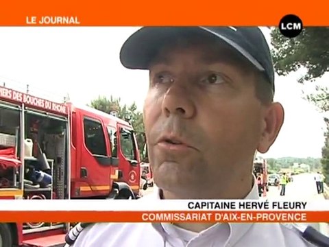 Accident mortel : 2 voitures broyées par un camion ! (Aix)