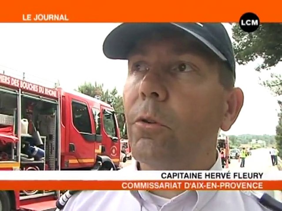 Accident mortel : 2 voitures broyées par un camion ! (Aix)