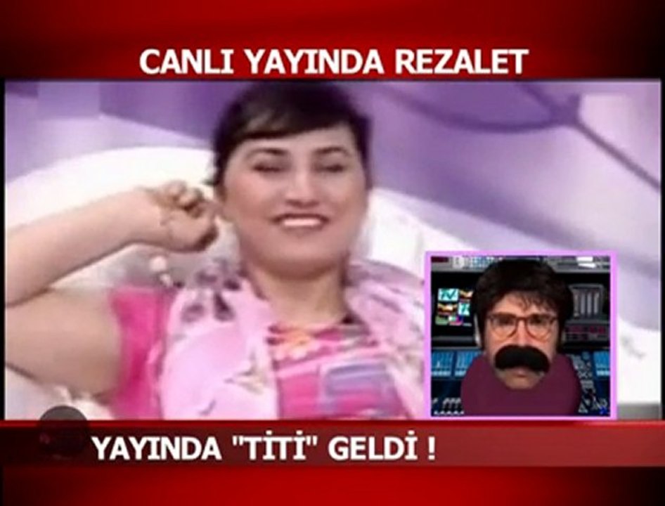 Canlı Yayında Rezalet