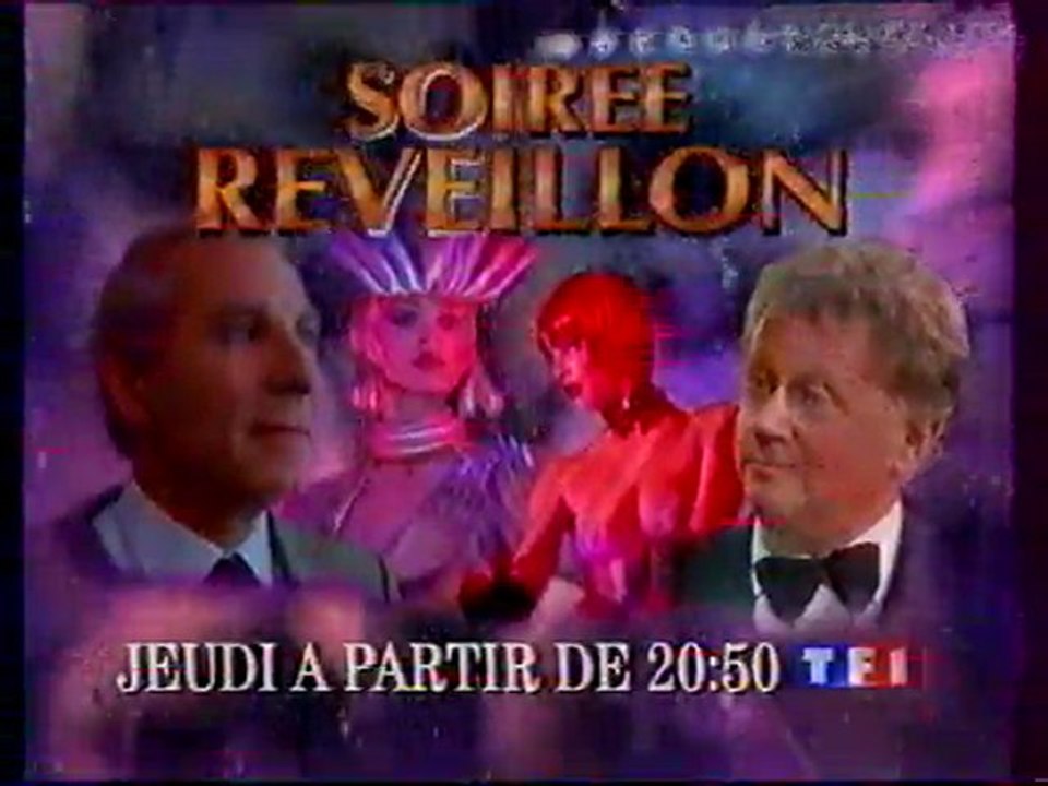 Page De Pub + B.A SOIREE DU REVEILLON Décembre 1992 TF1