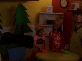 Isabella Pre-School Graduation Play ~ Goldilocks & the 3 Be