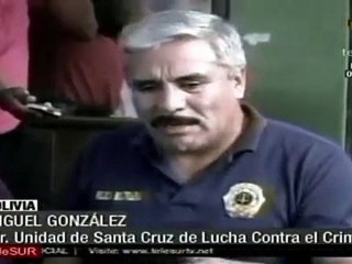 Autoridades bolivianas detienen a alemán con cargamento de