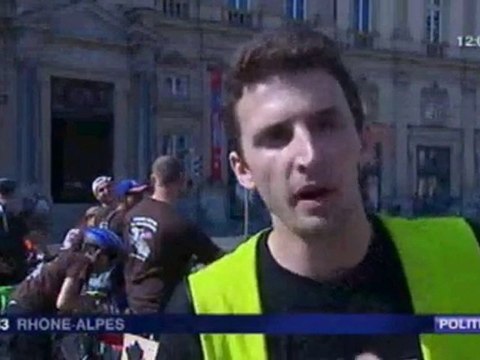 Course contre la Francafrique Lyon Paris juillet 2010