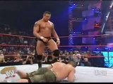 The Rated RKO with Lita vs Trish Carlito and John Cena part1