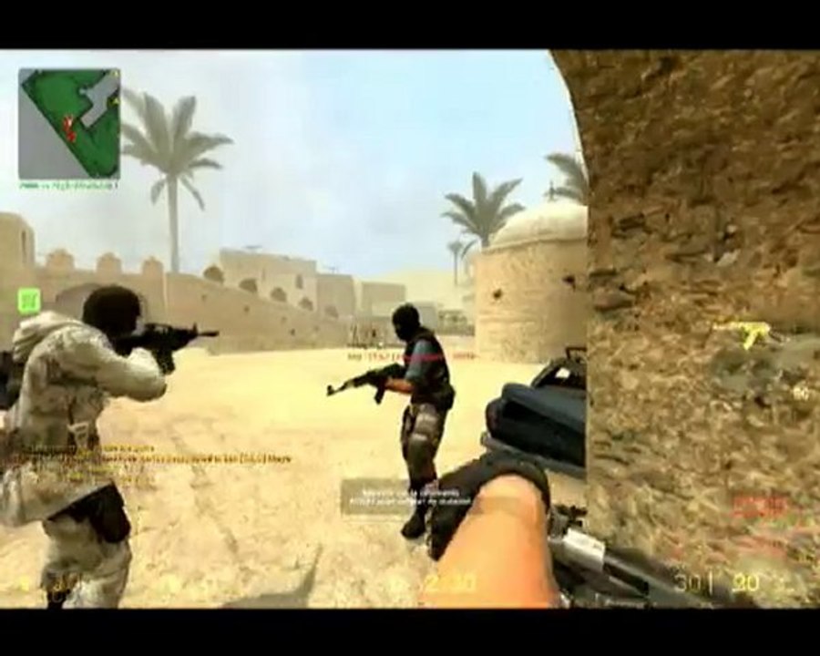 Test de counter strike source sur ordinateur