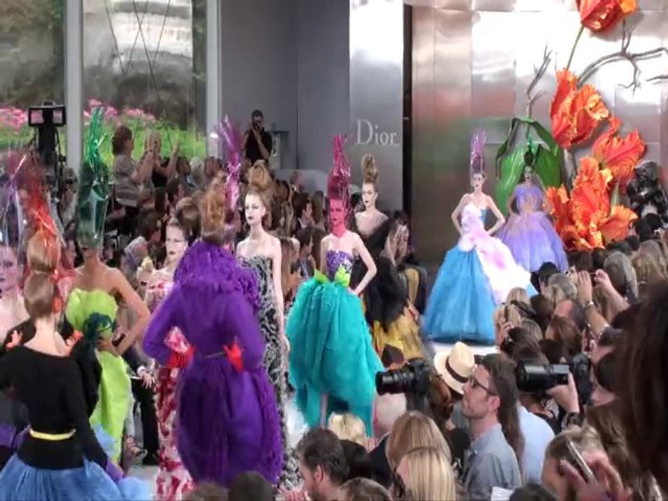 Défilé Christian Dior haute couture automne hiver 2010