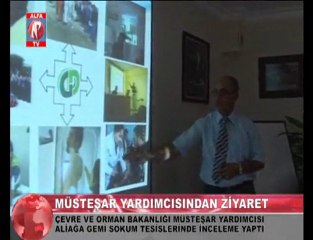 çevre ve orman bakanlığı müsteşar yardımcısı aliağa'da 1