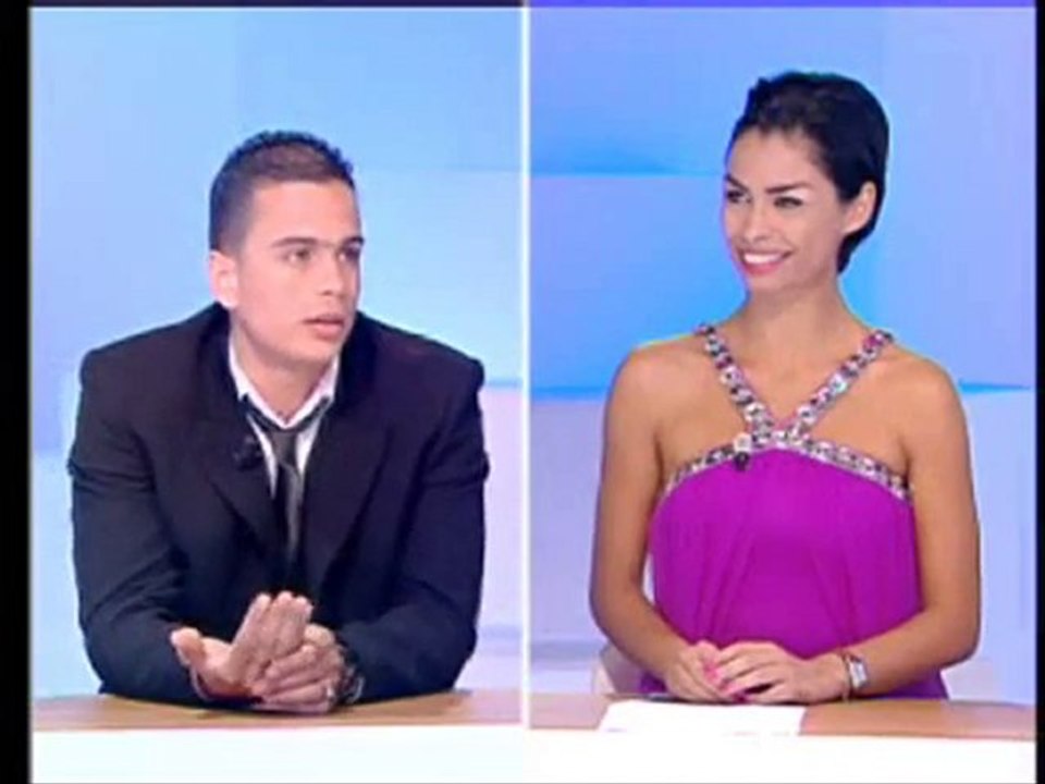 Najim sur le plateau de "Ness Nessma" (Nessma tv) 2010 [2/2]