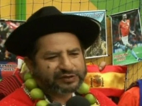 Peruvian shaman predicts Spain to win World Cup