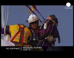 Parachutist rescue in Australia - no comment