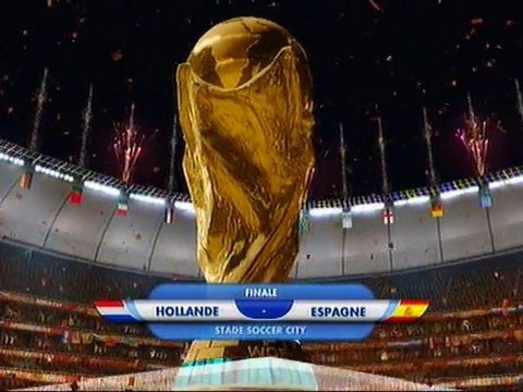 Finale Pays-Bas Espagne Coupe du Monde de la FIFA 2010
