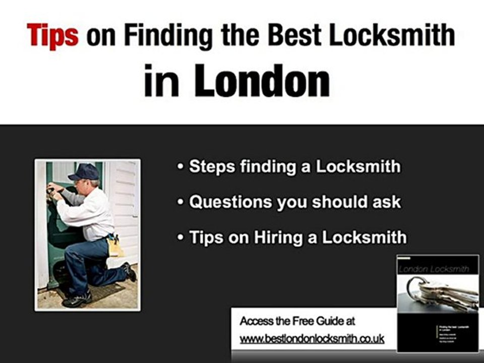 Finding the Best London Locksmith