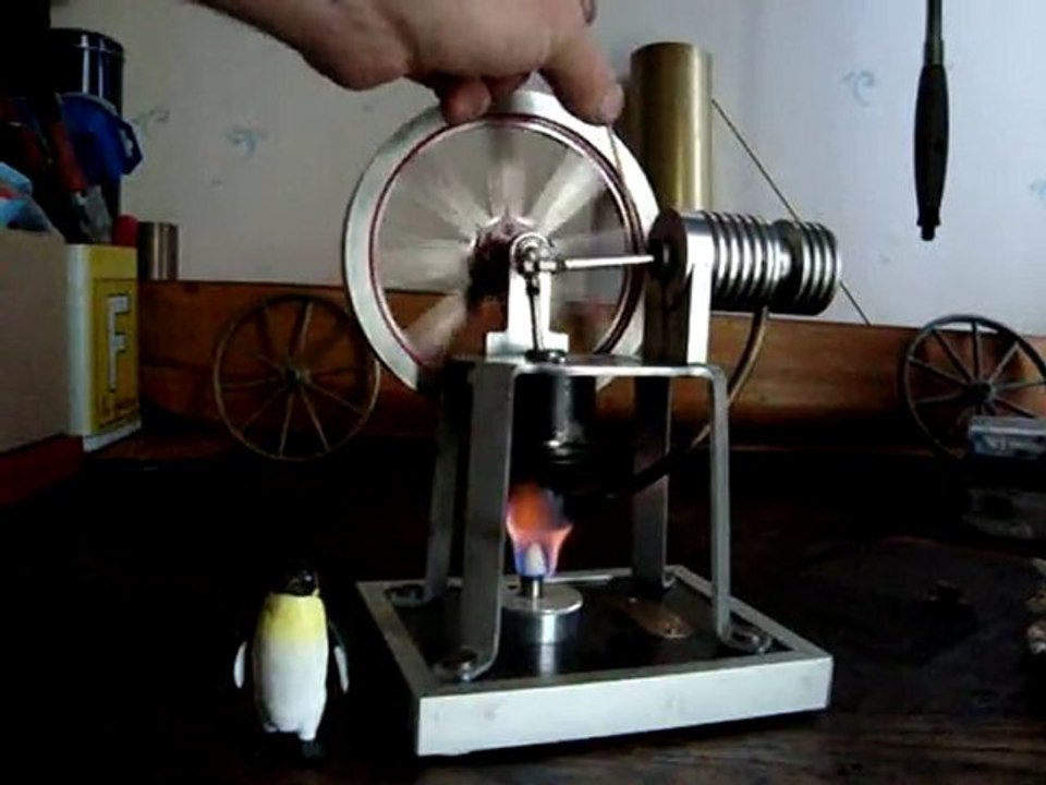 Moteur Stirling à air chaud