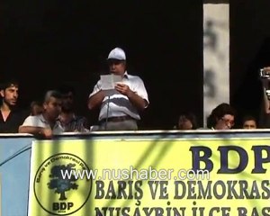 NUSAYBİN DE YÜRÜYÜŞ TEN SONRA KONUŞMA