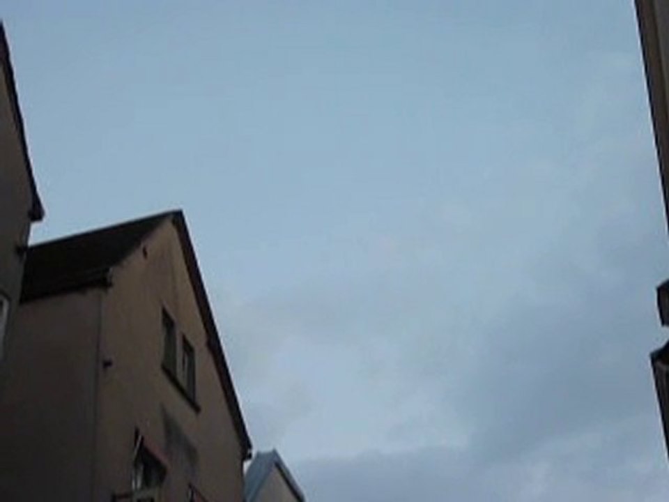 Chartres : cris d'hirondelles dans le ciel