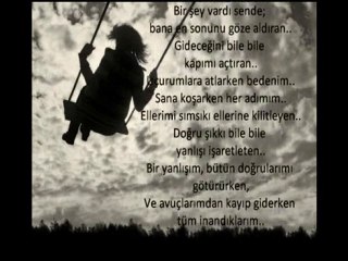 Salıncak Uçuyordu.. Ve ben seninle intihar ediyordum..