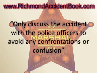 Richmond Car Accident - Taking Information After Accident