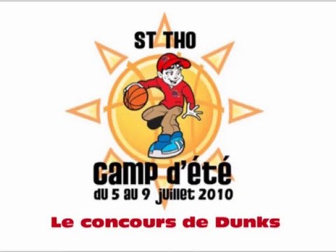 Stage d'été - Concours de dunks