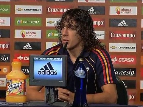 Football365 : Puyol avant la finale