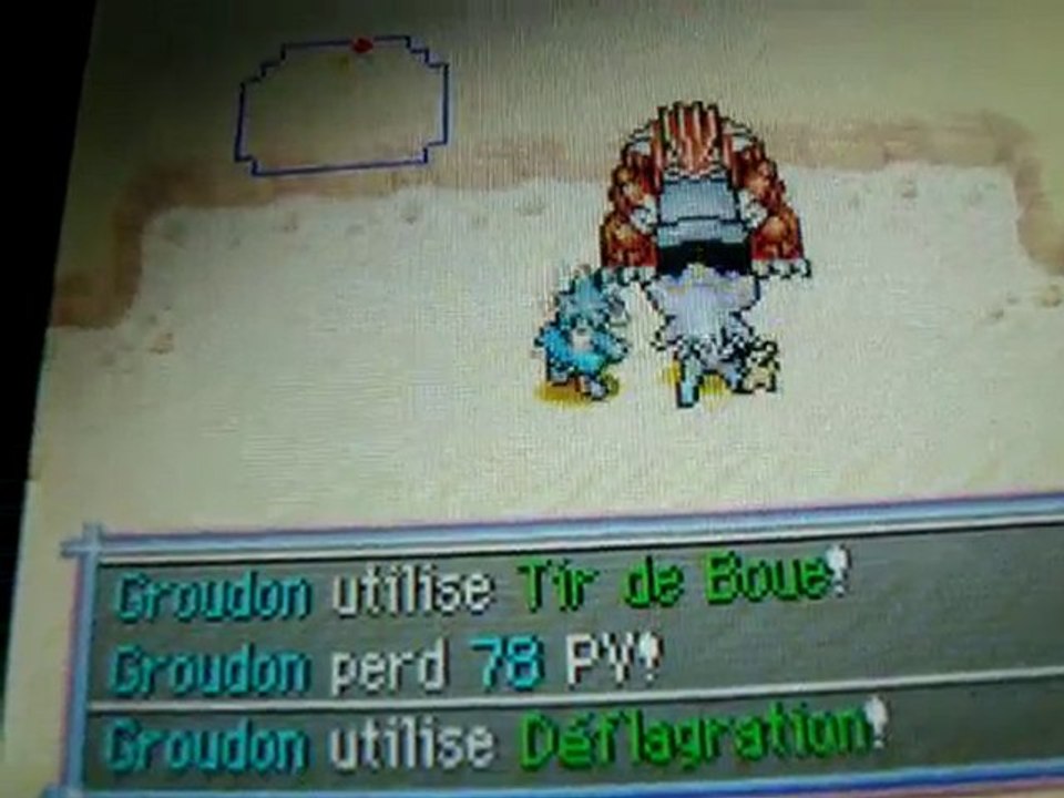 Recrutement de GROUDON