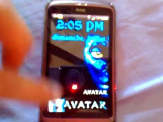 HTC Desire Différents Lock Screen