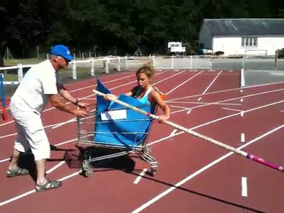 la venise du gatinais et ses gondoles.....le caddy à zezette