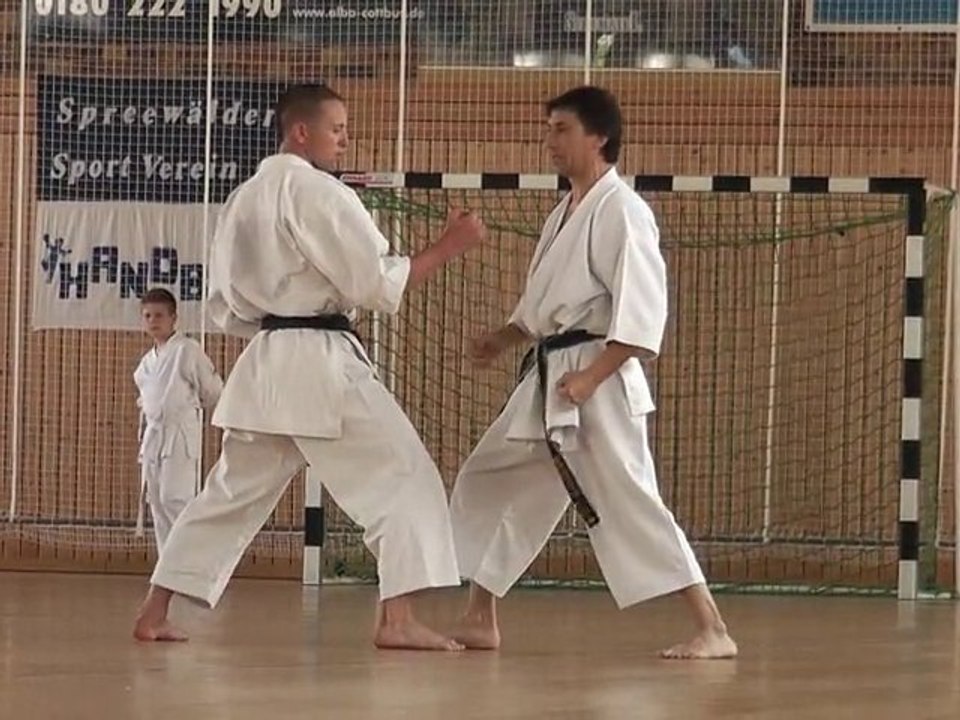 Karate-Wochenende in Lübbenau 2010 Video 6