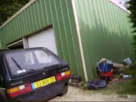 golf one carbu moto 750 gsxr , premier demarrage