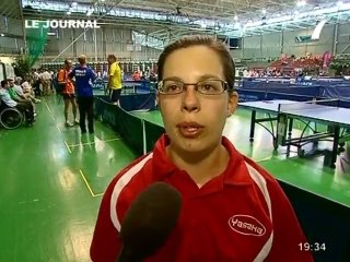 Handisport: Audrey Le Morvan fait fort (Tennis de Table)