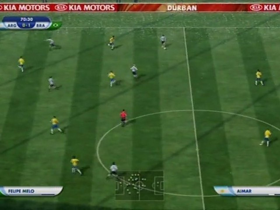 Argentine - Brésil Coupe du Monde FIFA 2010 Partie 2