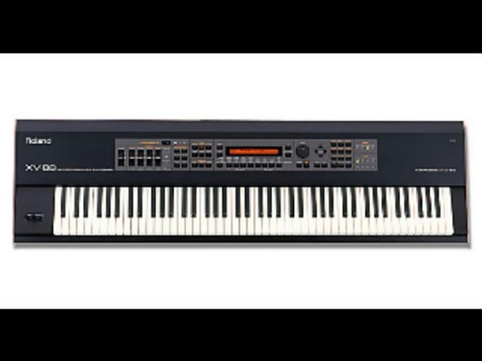 Roland XV-88 arpeggio and pad demo (Psy-Trance style)