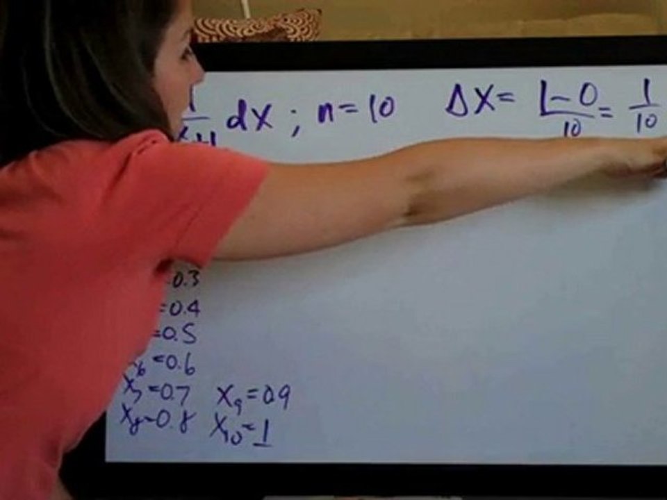 Trapezoidal Rule- Example 3 Part 1
