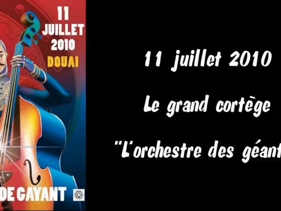 Le grand cortège de Gayant 2010