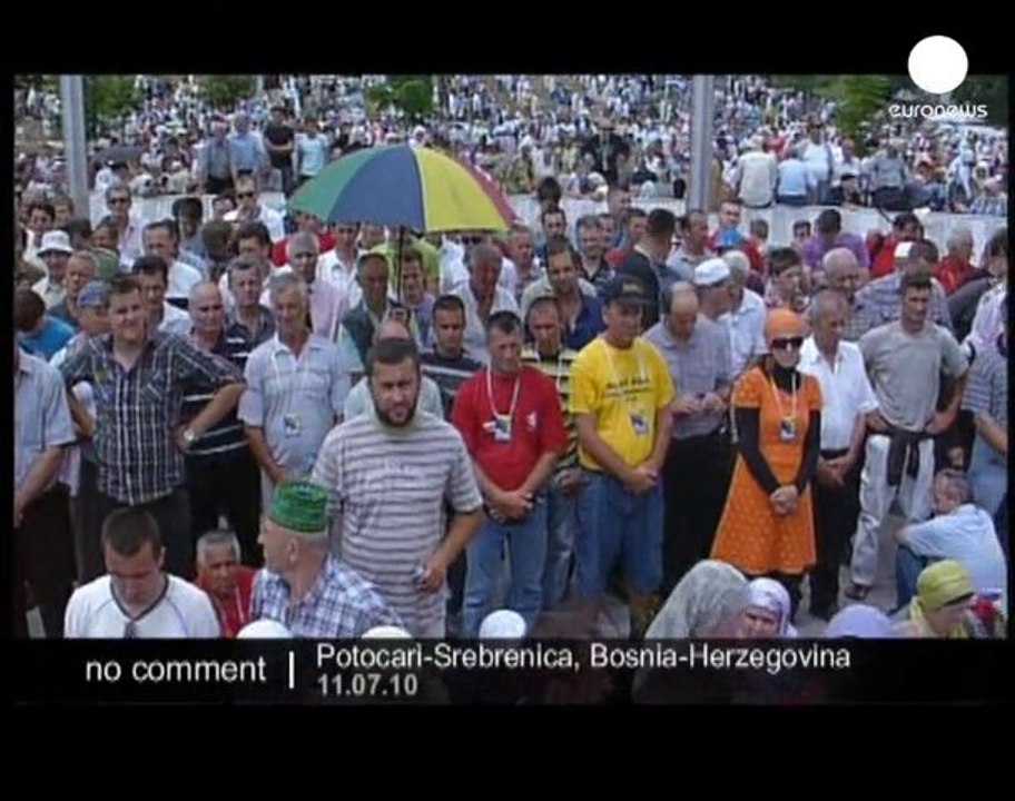 Bosnia marks Srebrenica massacre - no comment