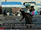 A seis meses del terremoto, miles siguen en campamentos en H