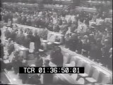 JFK Assassination Newsreel Obituary LBJ Takes over