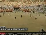 Cuatro heridos en quinto encierro de San Fermín