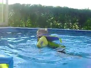 la 1ere nage de nathan 2010