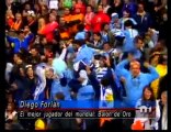 Uruguay-Diego Forlán es Balón de Oro