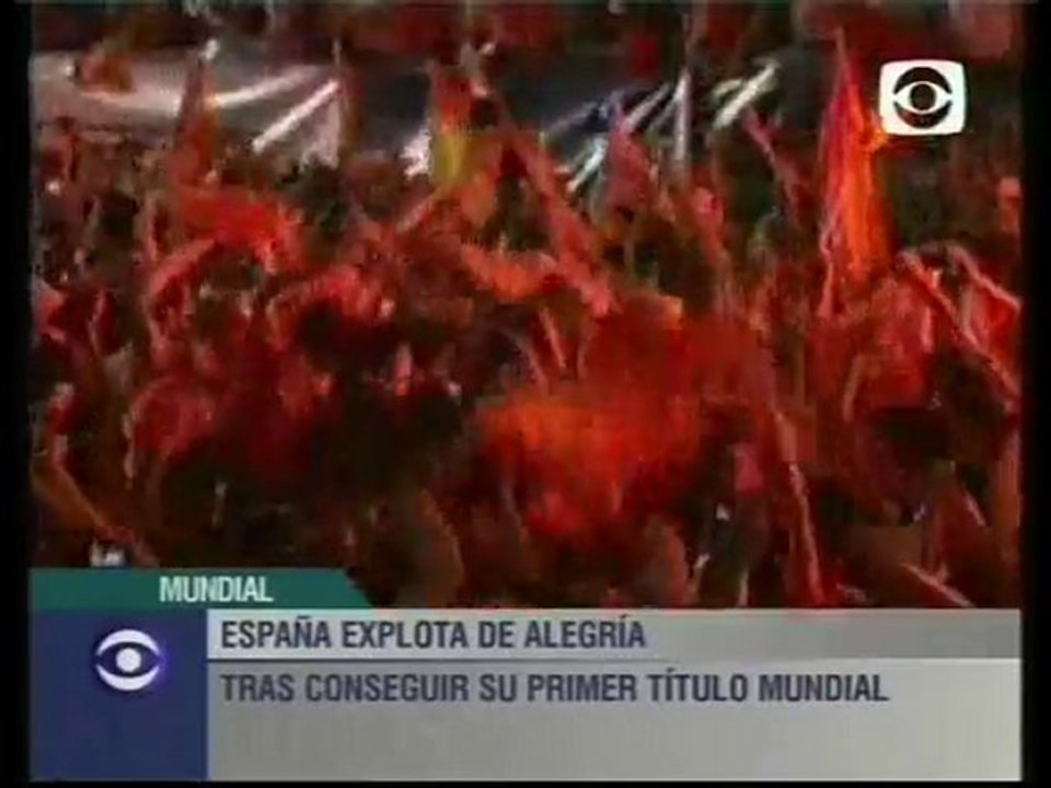 España explota de alegría