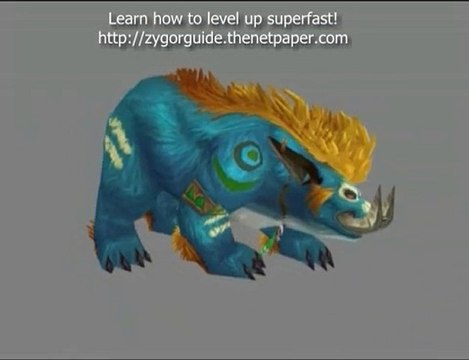 WoW Cataclysm Alpha Worgen and Troll druid form_01