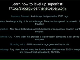 World of Warcraft Cataclysm - NEW Leaked Warrior