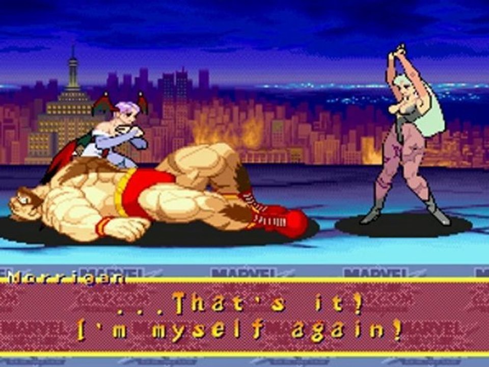 Marvel vs Capcom - Lilith's Ending